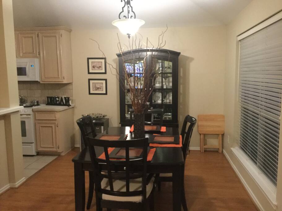 Breakfast Nook were everyone can still be together having a good time.
