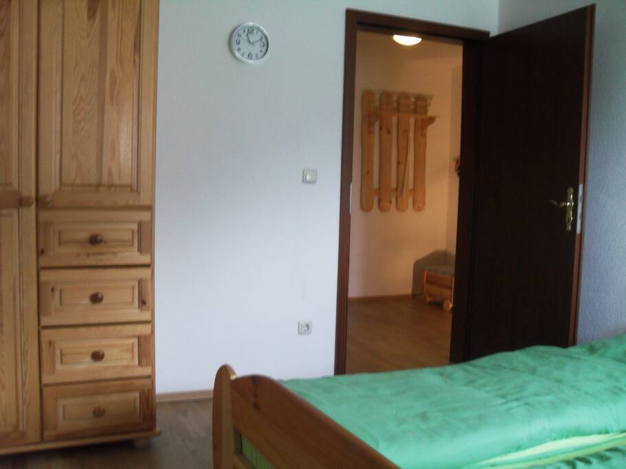 1 van de twee slaapkamers.