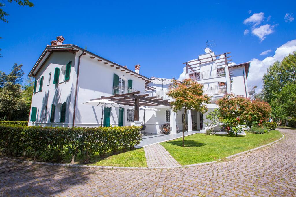 Entrance of the residence
