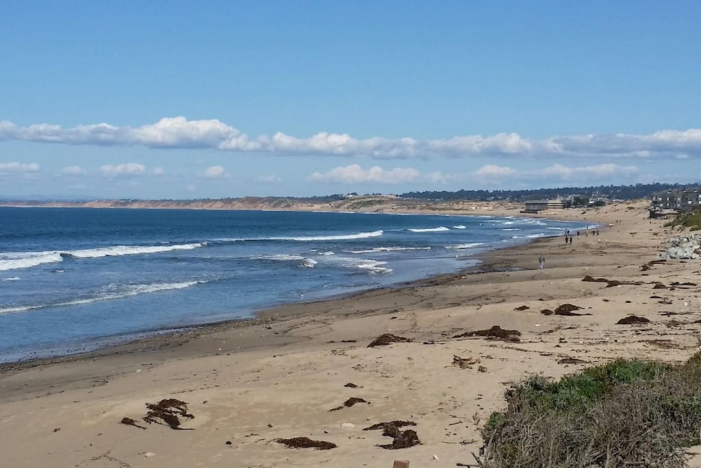 We are just a short drive from the beach.