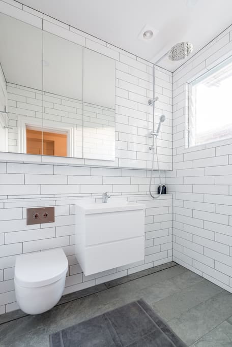 Ensuite (private) toilet and shower