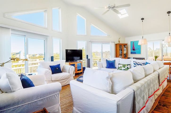 Get Wallpaper Outer banks beach houses airbnb Desktop Wallpaper