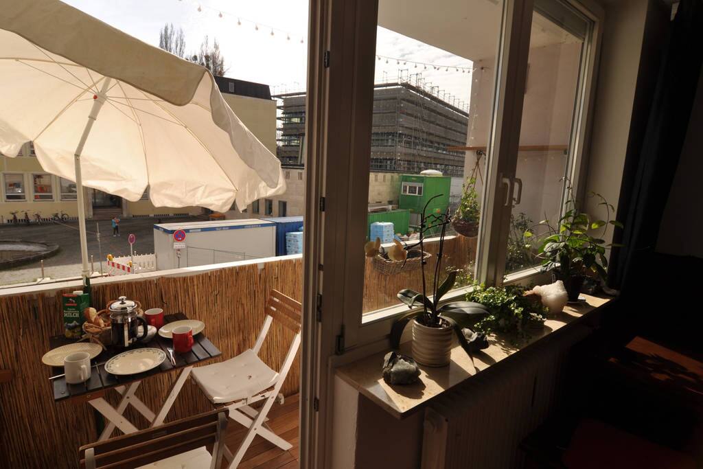 sunny balcony