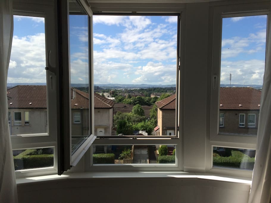 Views, right across Glasgow