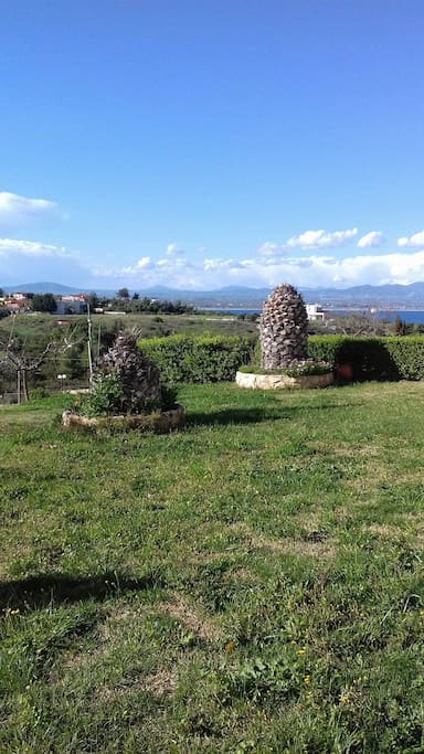 panoramic view from veranda
