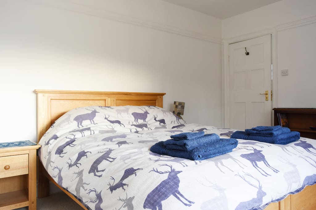 Bedroom 1 - Gorgeous south facing double bedroom with space for an airbed