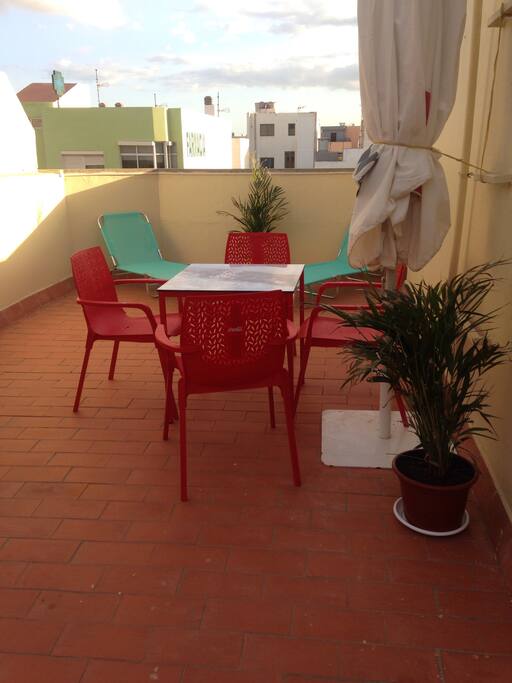 Terrace - common area
