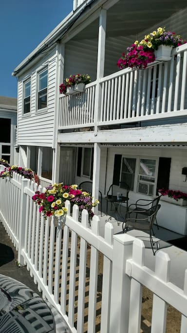 Private ground floor patio