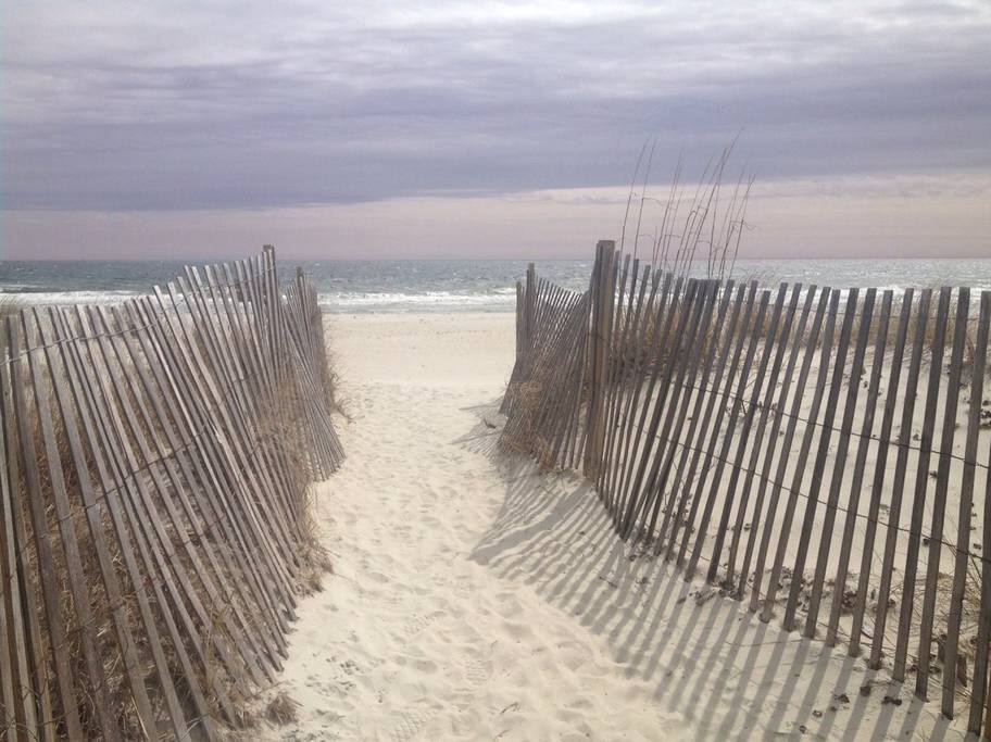 Pathway to Beach (100 yds from house)