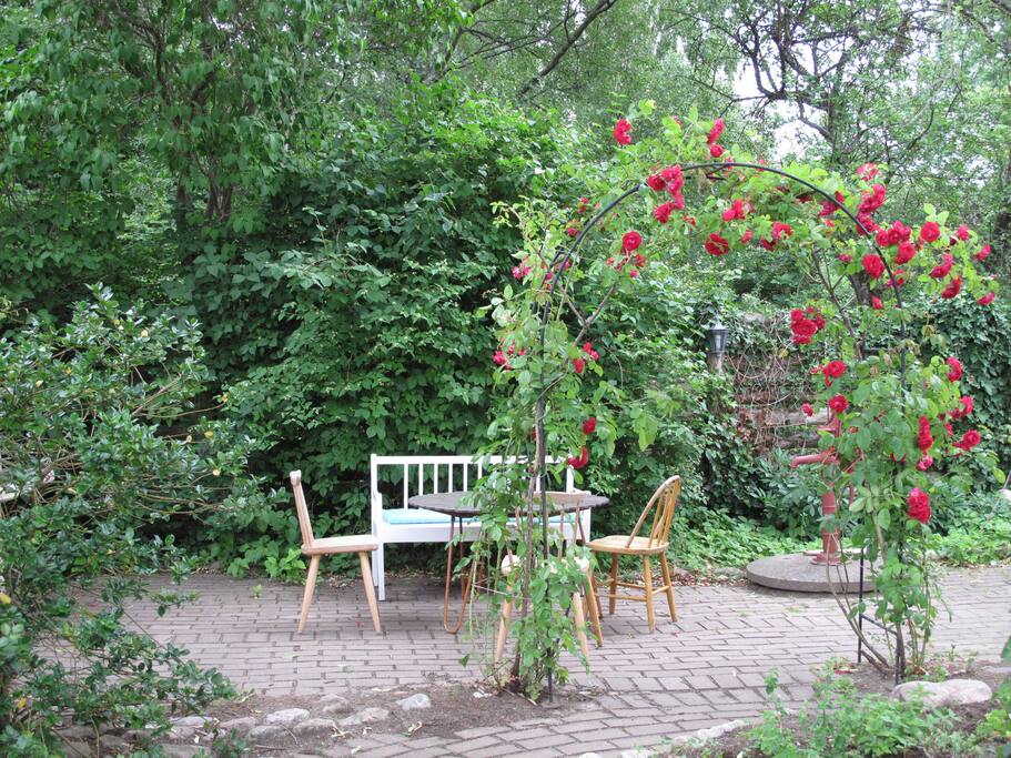 Mysig innergård