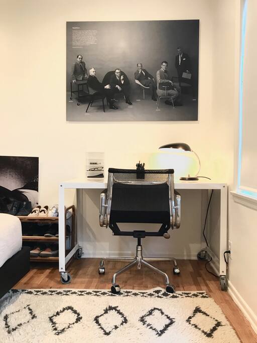 Writing Desk in Bedroom