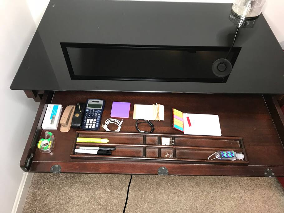 Office supplies included