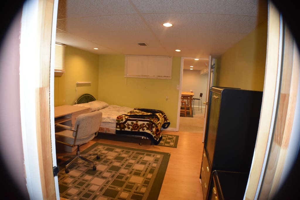 Bedroom, double bed