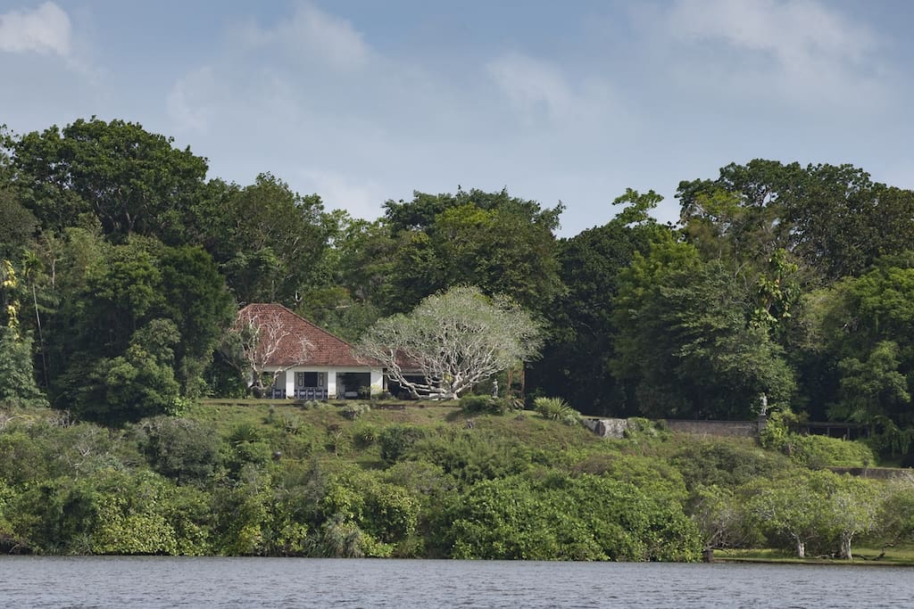Lake view of the Main House