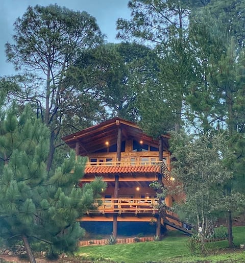 un merecido descanso en Mazamitla cabaña Yaretzi
