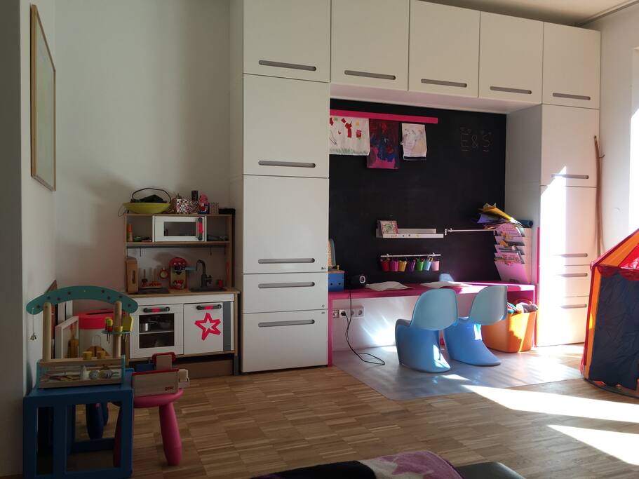 Kids' corner in living room