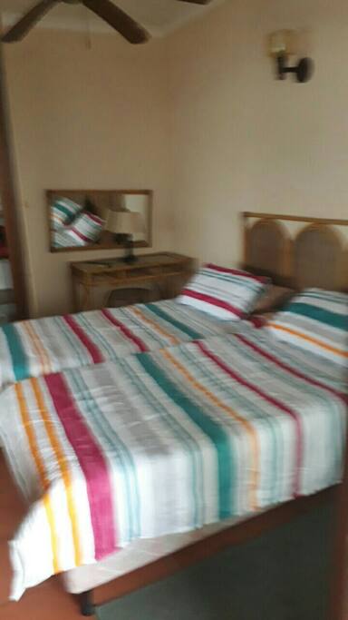 The main bedroom. Look over the see while you lie in bed