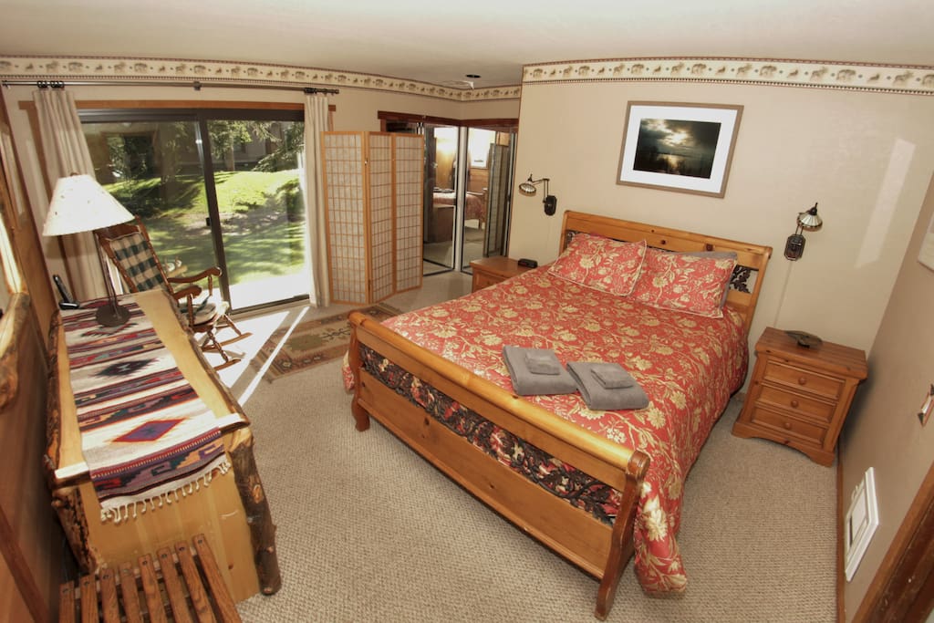 Master bedroom with private bath