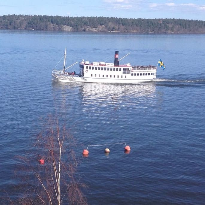 Båten till Drottningholm