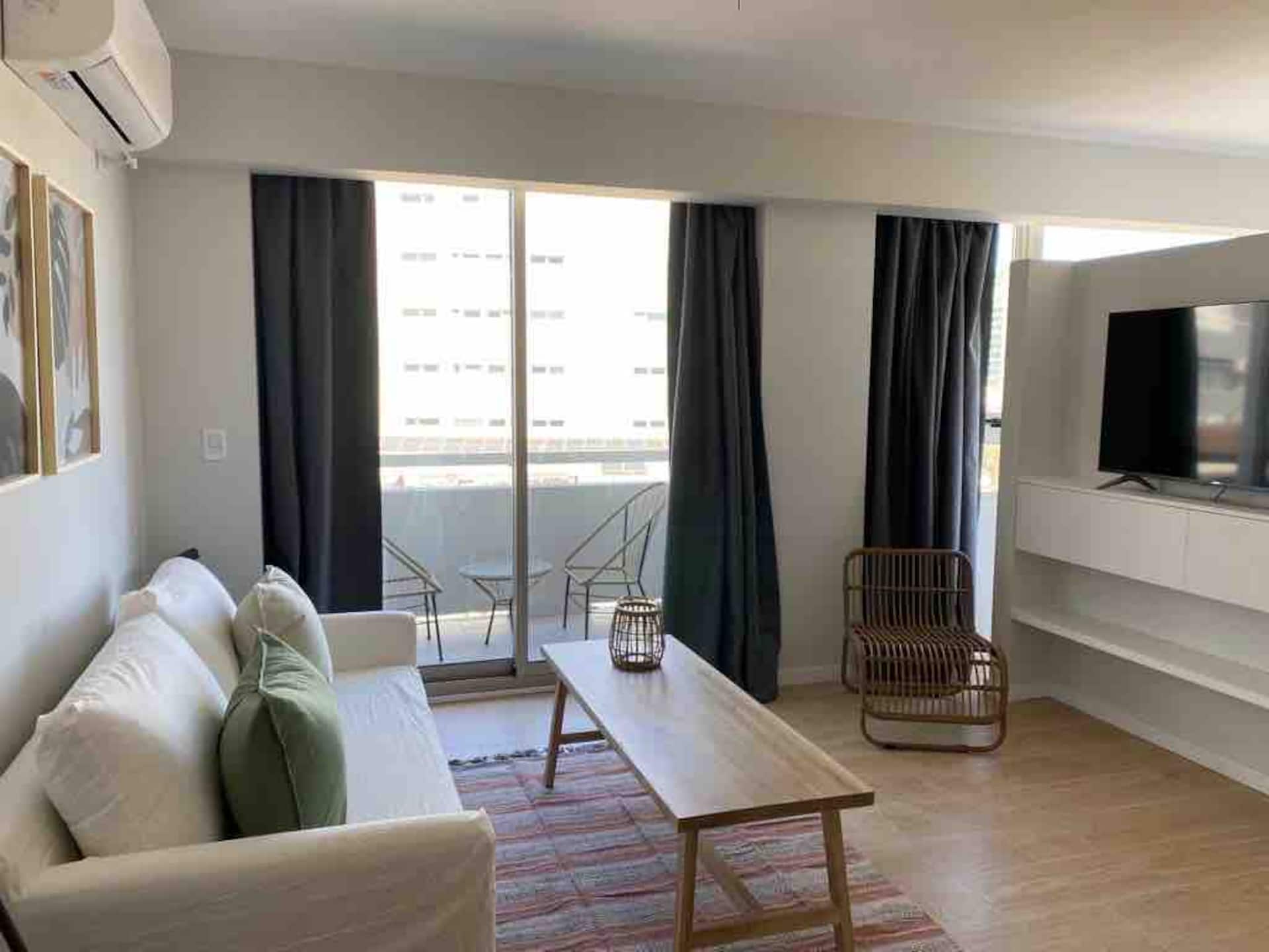 Apartamento de 1 quarto em Palermo