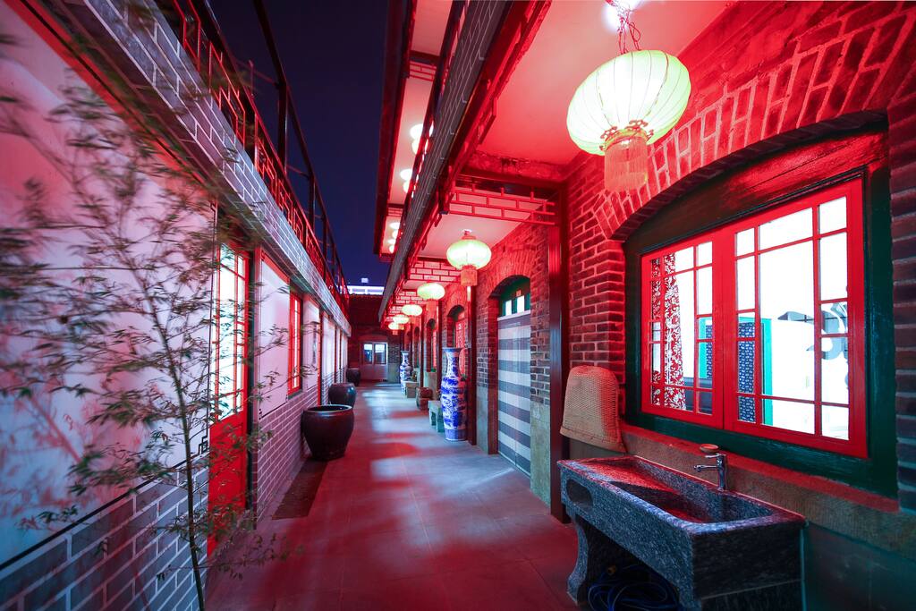 客栈夜景
