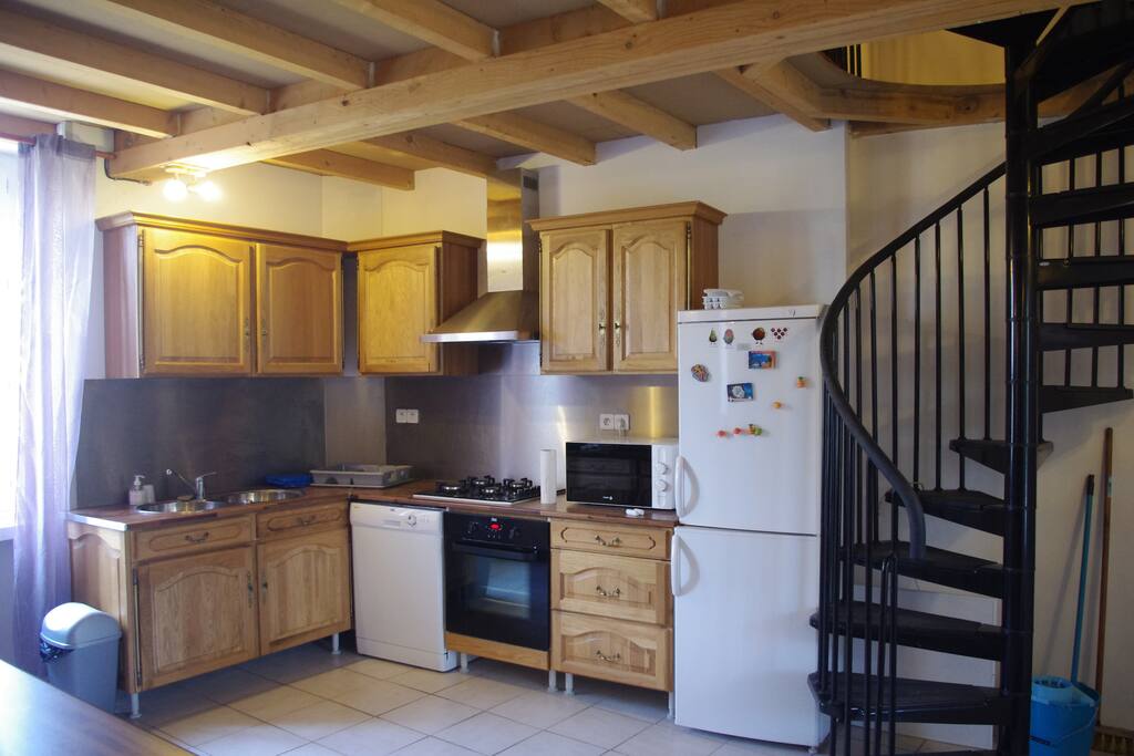 vue sur la cuisine