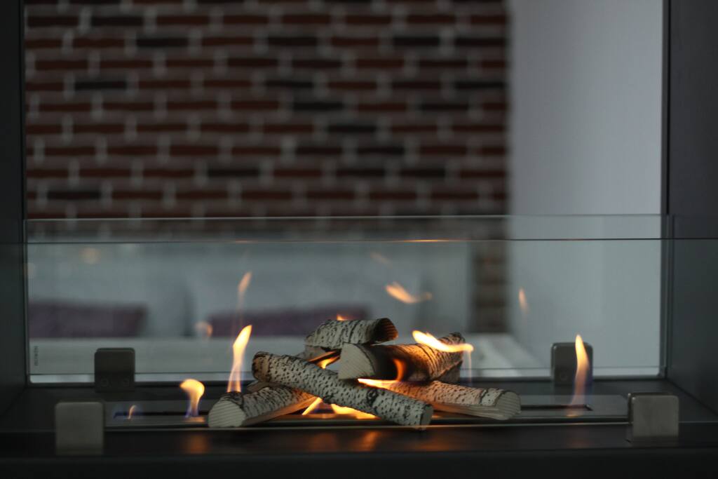 Fireplace to warm your romantic nights