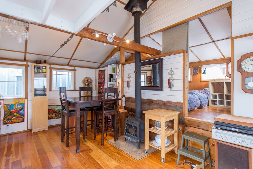 kitchen and dining room table