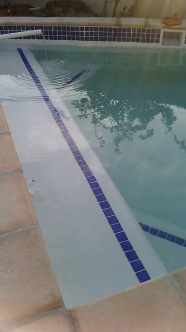 reflective - environmentally friendly warm pool - about 19 - 25 degrees in summer