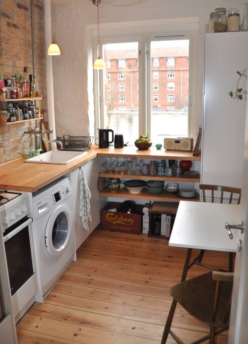 The washingmachine can be used.