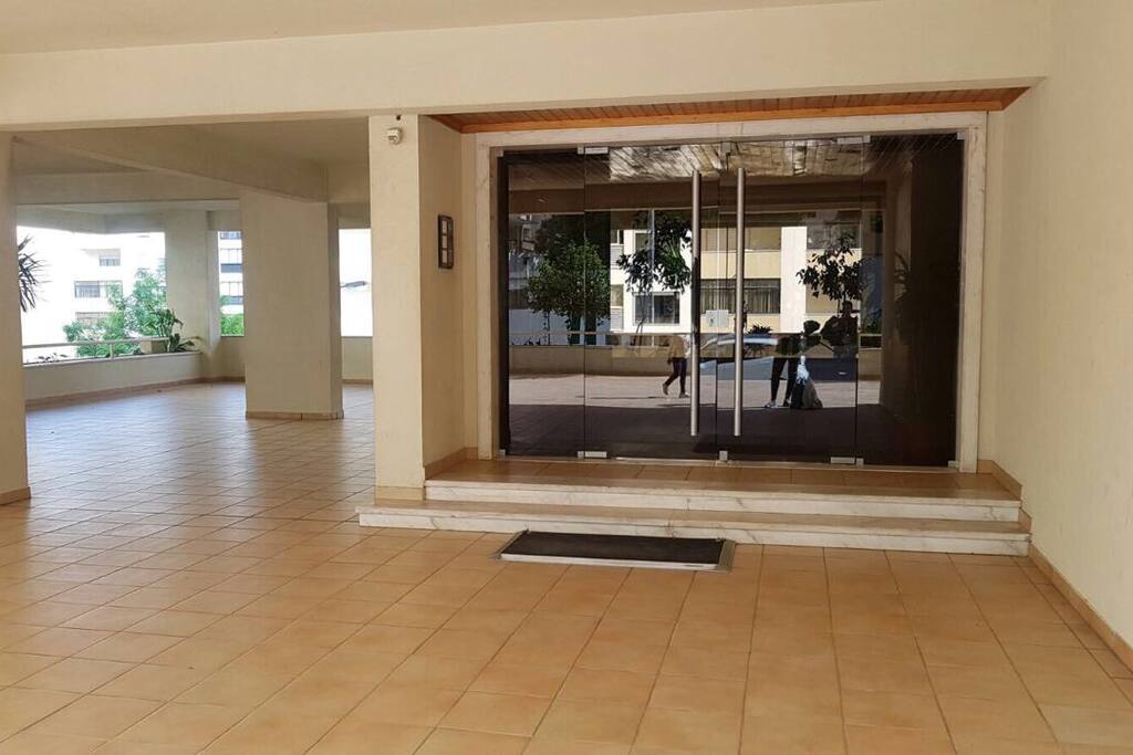 Patio do predio