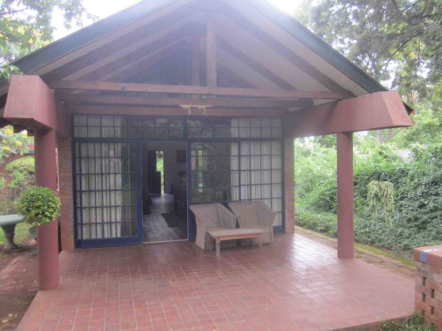 Big cottage patio