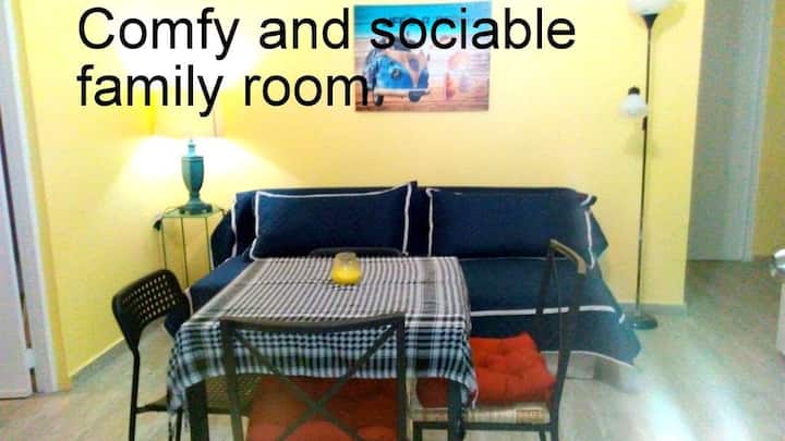 3 Minutes Walk To The Beach With Ac And Generator - San Juan