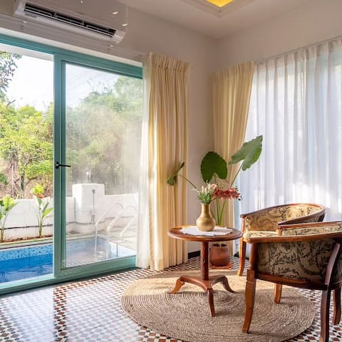Villa Luminosa 3bhk Luxe Pvt Pool Assagao