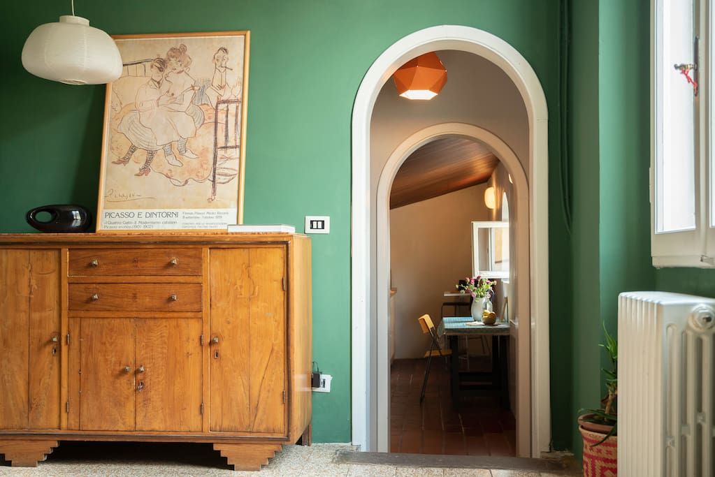 Soggiorno - vista sulla cucina