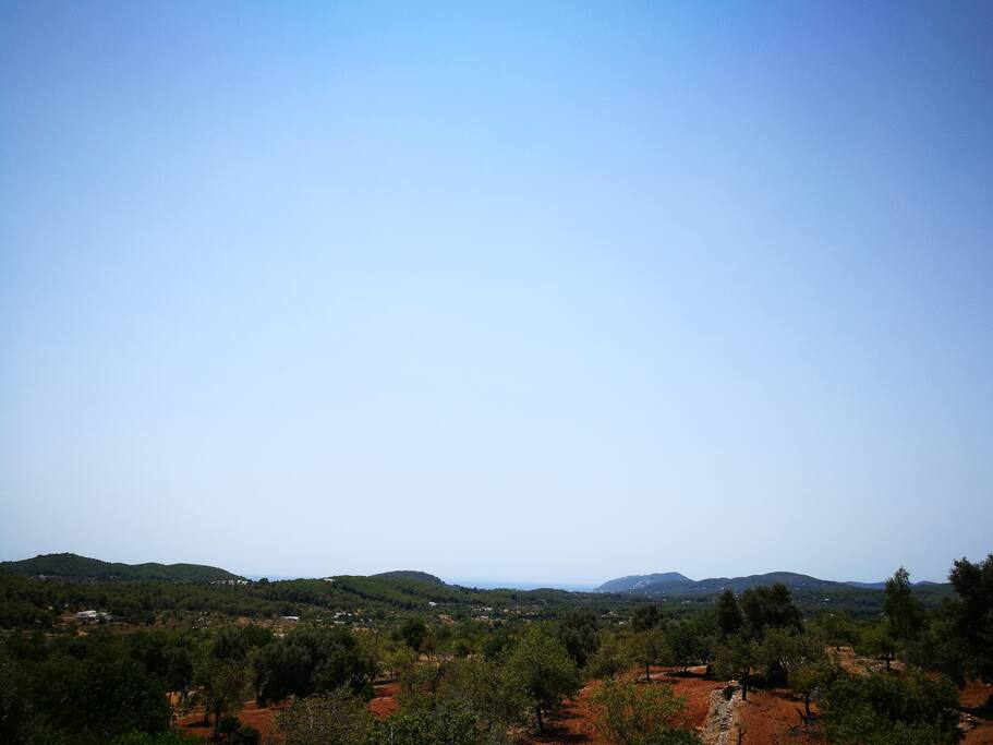 Vistas al mar y al campo