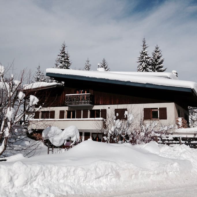 Chalet en hiver