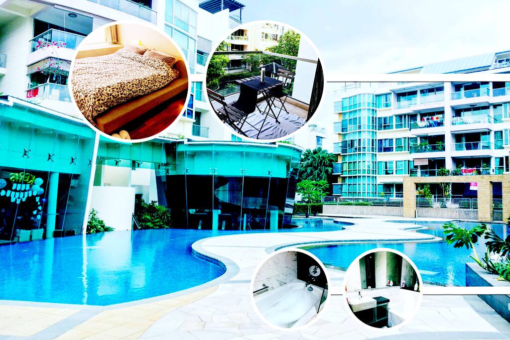 Your room and the condo facilities at a glance