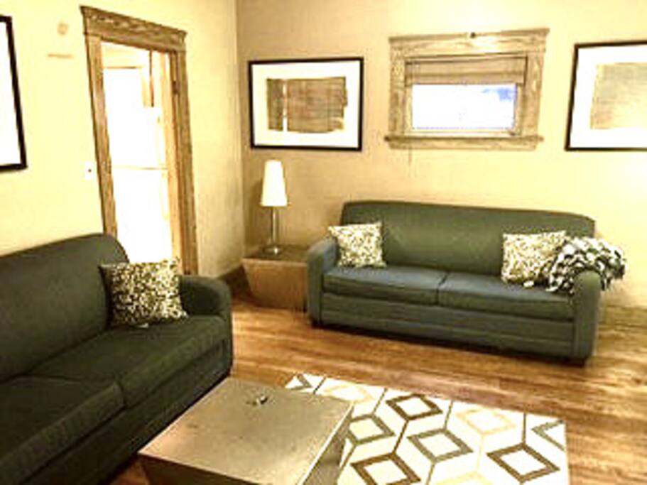2 Sofa beds, perfect for extra guests