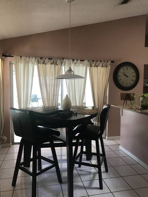 Dining area