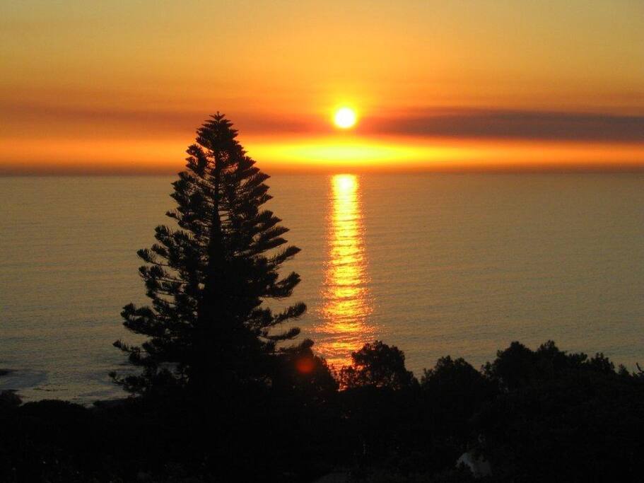 Sunset from main bedroom