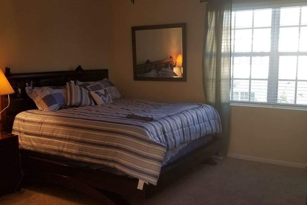 master bedroom, king size