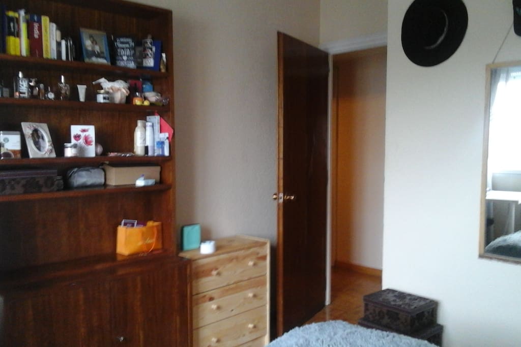 Room view on the door