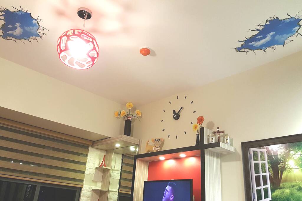 relaxing vibe inside the room
