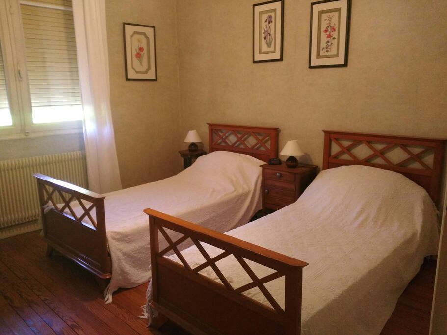 Chambre 2 lits jumeaux
