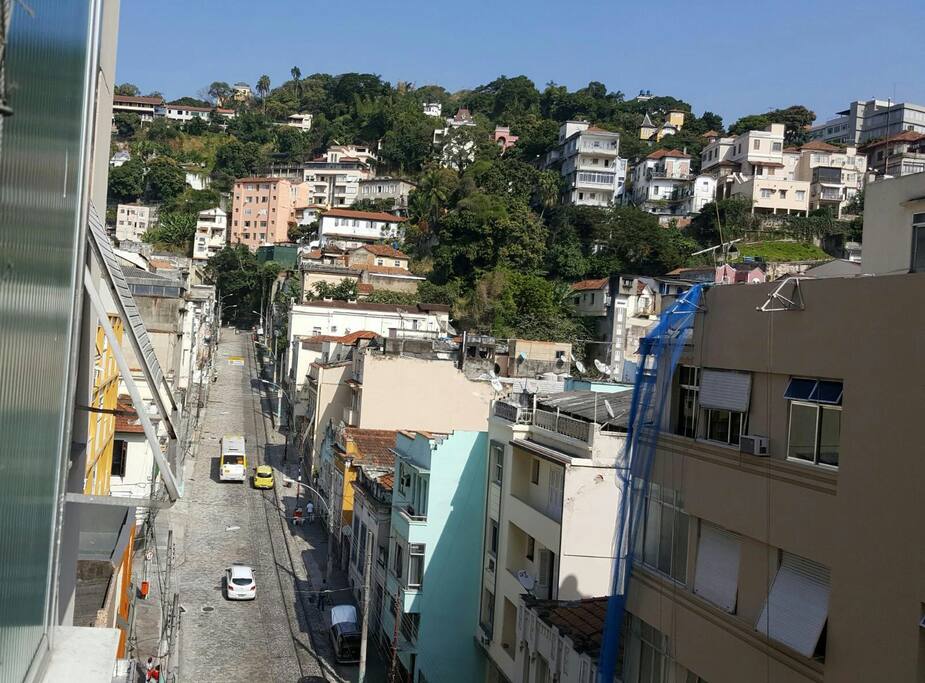 Subida Bondinho Santa Teresa
