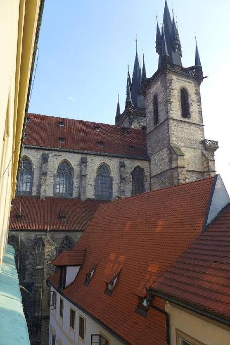 View from living room