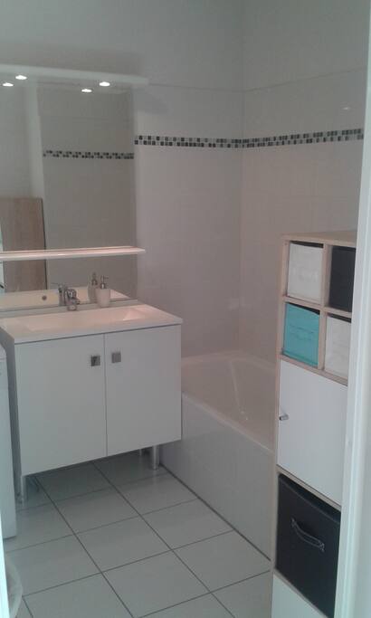 Salle de bain avec Baignoire