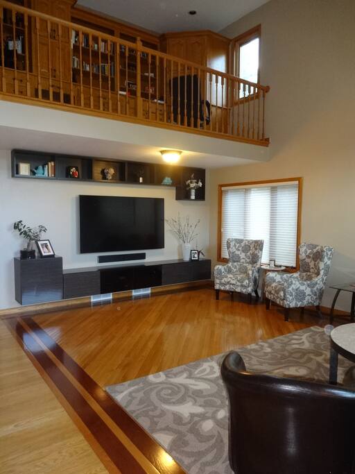 Great Room with 75" TV