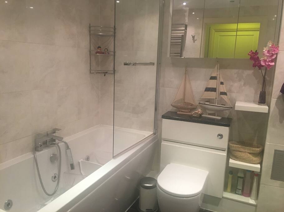 Specious Bathroom with Hydra Bath